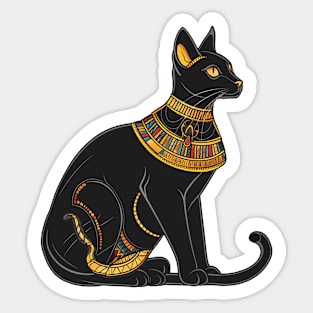 Egyptian cats. Sphinx Sticker